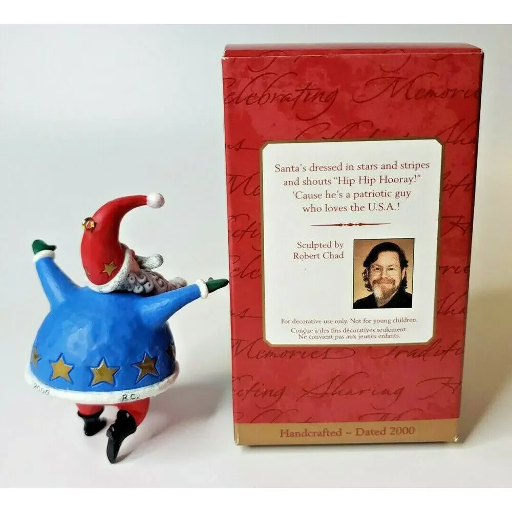 2000 Hallmark‎ Keepsake Ornament Hooray For The U.S.A U119/68281